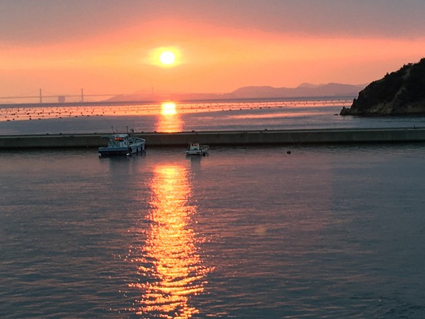 Sunset at Naoshima